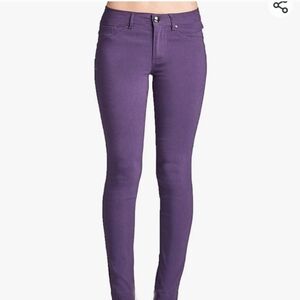 Joe's Jeans Women's Skinny Stretchy Jeans in Purple / Lavander / Plum Sz 26